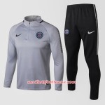 Paris Saint Germain Ensemble Sweat d'entrainement 2017-18 Gris
